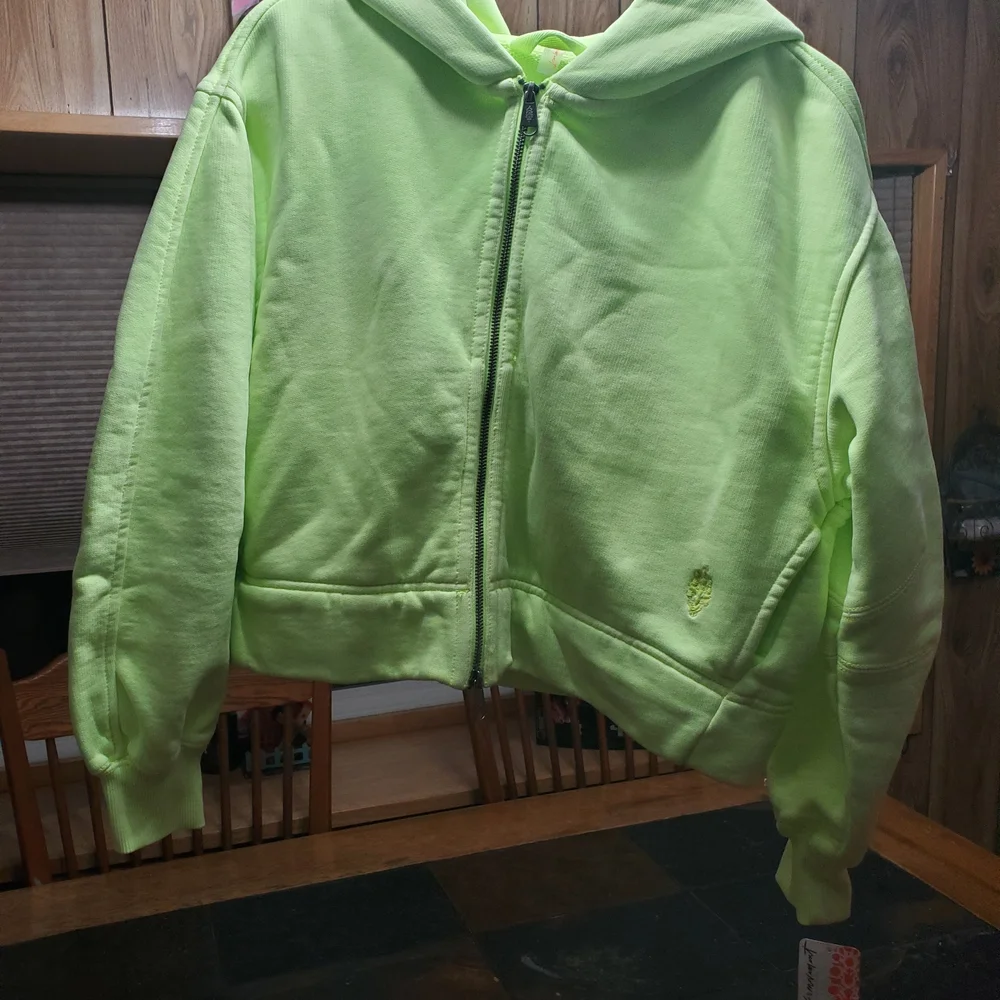 Free People Cut Above Zip Hoodie. - Picture 4 of 11
